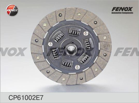 Fenox CP61002E7 Диск зчеплення CP61002E7: Купити в Україні - Добра ціна на EXIST.UA!