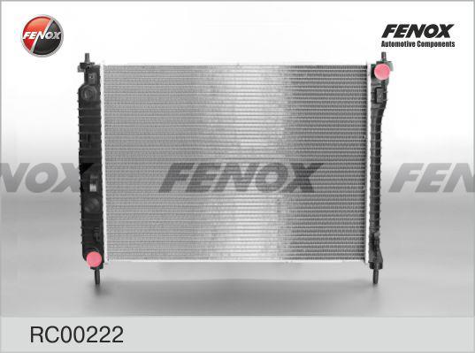 Fenox RC00222 Радіатор, система охолодження двигуна RC00222: Купити в Україні - Добра ціна на EXIST.UA!