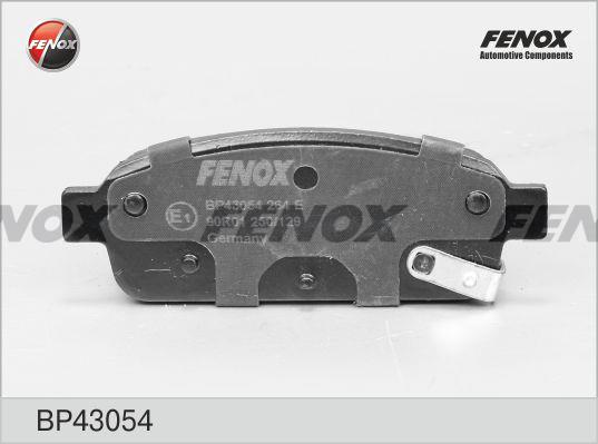 Fenox BP43054 Гальмівні колодки, комплект BP43054: Купити в Україні - Добра ціна на EXIST.UA!
