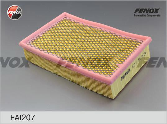 Fenox FAI207 Повітряний фільтр FAI207: Купити в Україні - Добра ціна на EXIST.UA!