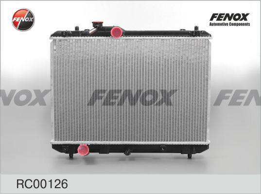 Fenox RC00126 Радіатор, система охолодження двигуна RC00126: Приваблива ціна - Купити в Україні на EXIST.UA!