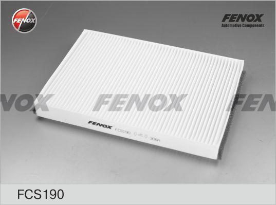 Fenox FCS190 Фільтр салону FCS190: Купити в Україні - Добра ціна на EXIST.UA!