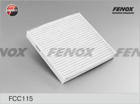 Fenox FCC115 Фільтр салону FCC115: Приваблива ціна - Купити в Україні на EXIST.UA!