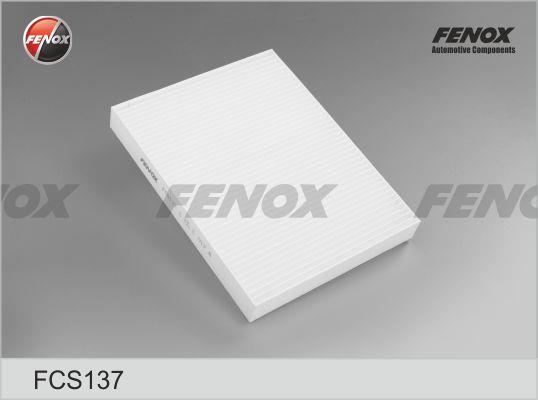 Fenox FCS137 Фільтр салону FCS137: Купити в Україні - Добра ціна на EXIST.UA!