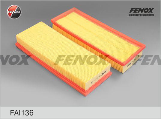 Fenox FAI136 Фільтр FAI136: Купити в Україні - Добра ціна на EXIST.UA!