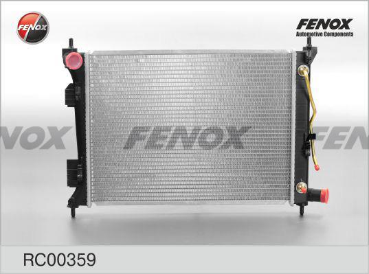 Fenox RC00359 Радіатор, система охолодження двигуна RC00359: Купити в Україні - Добра ціна на EXIST.UA!