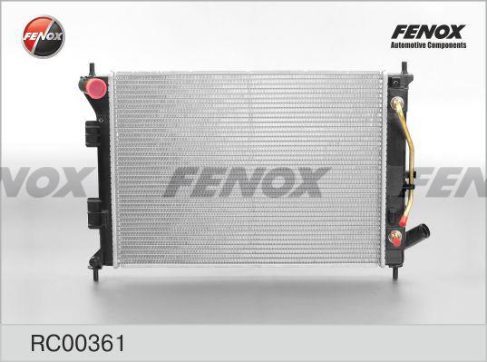 Fenox RC00361 Радіатор, система охолодження двигуна RC00361: Купити в Україні - Добра ціна на EXIST.UA!