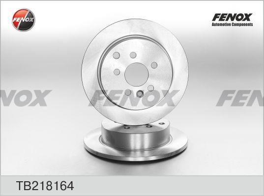 Fenox TB218164 Диск гальмівний задній невентильований TB218164: Купити в Україні - Добра ціна на EXIST.UA!