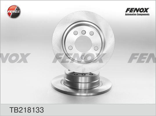 Fenox TB218133 Диск гальмівний задній невентильований TB218133: Купити в Україні - Добра ціна на EXIST.UA!