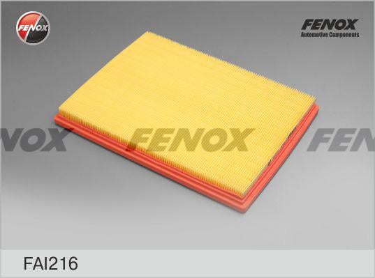 Fenox FAI216 Фільтр FAI216: Купити в Україні - Добра ціна на EXIST.UA!
