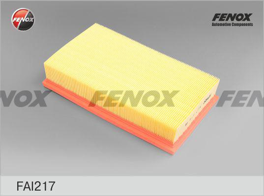 Fenox FAI217 Повітряний фільтр FAI217: Купити в Україні - Добра ціна на EXIST.UA!