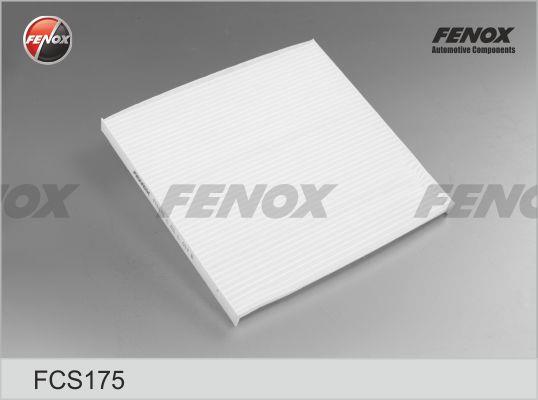Fenox FCS175 Фільтр салону FCS175: Купити в Україні - Добра ціна на EXIST.UA!