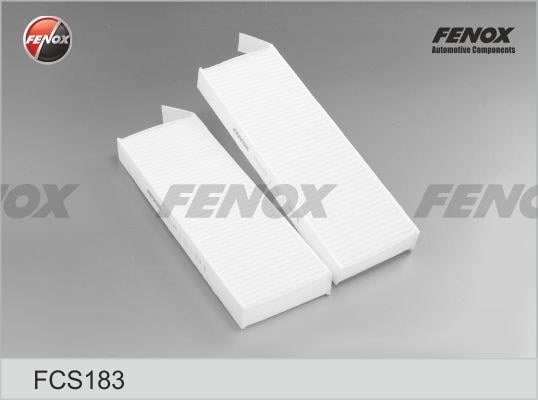 Fenox FCS183 Фільтр салону FCS183: Купити в Україні - Добра ціна на EXIST.UA!