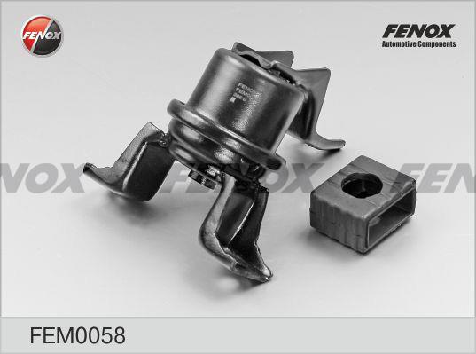 Fenox FEM0058 Подушка двигуна права FEM0058: Купити в Україні - Добра ціна на EXIST.UA!
