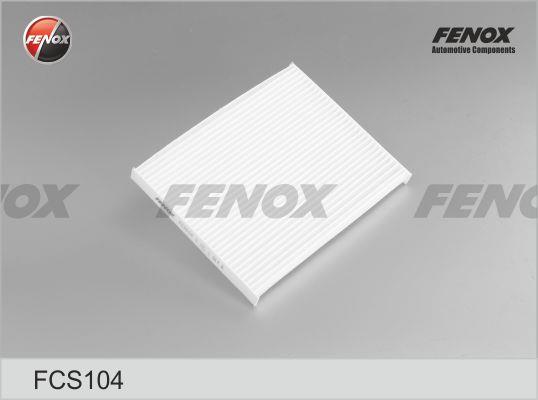 Fenox FCS104 Фільтр салону FCS104: Купити в Україні - Добра ціна на EXIST.UA!