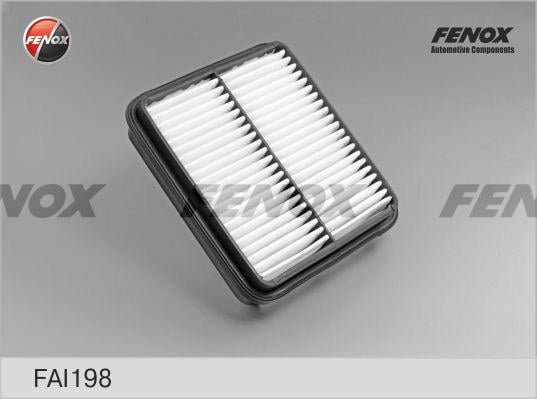 Fenox FAI198 Повітряний фільтр FAI198: Купити в Україні - Добра ціна на EXIST.UA!