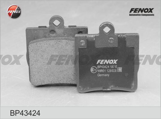Fenox BP43424 Гальмівні колодки, комплект BP43424: Купити в Україні - Добра ціна на EXIST.UA!