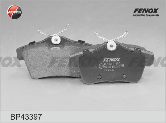 Fenox BP43397 Гальмівні колодки, комплект BP43397: Купити в Україні - Добра ціна на EXIST.UA!