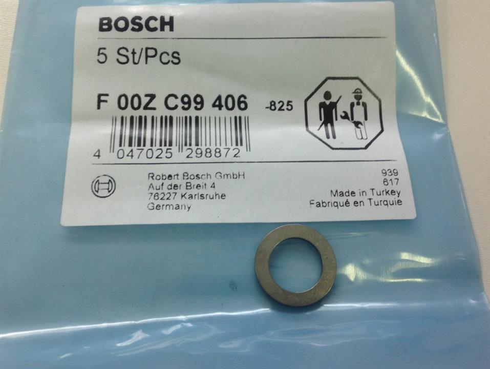 Bosch F 00Z C99 406 Шайба форсунки паливної F00ZC99406: Купити в Україні - Добра ціна на EXIST.UA!