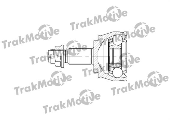 TrakMotive 40-0554 Комплект шарнірів, приводний вал 400554: Купити в Україні - Добра ціна на EXIST.UA!
