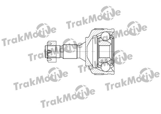 Шарнир равных угловых скоростей Peugeot Partner (Пежо Партнер): 400561 TrakMotive Шарнир равных угловых скоростей (ШРУС)