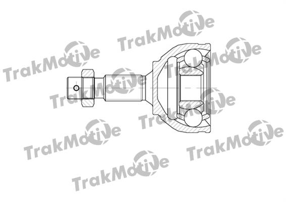 TrakMotive 40-0571 Комплект шарнірів, приводний вал 400571: Купити в Україні - Добра ціна на EXIST.UA!