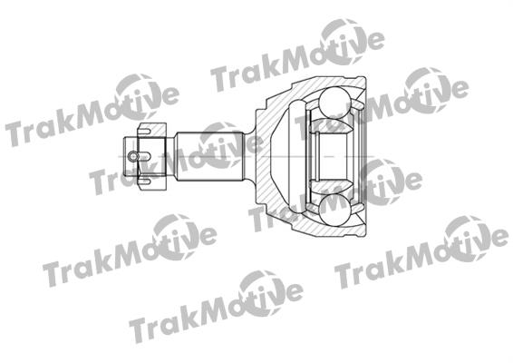 TrakMotive 40-0579 Комплект шарнірів, приводний вал 400579: Купити в Україні - Добра ціна на EXIST.UA!