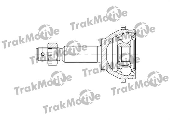 TrakMotive 40-0582 Комплект шарнірів, приводний вал 400582: Купити в Україні - Добра ціна на EXIST.UA!