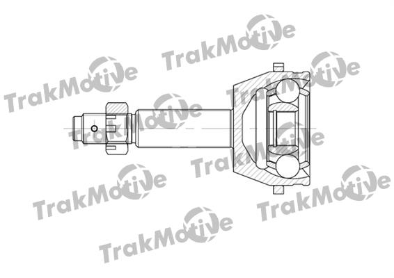 TrakMotive 40-0583 Комплект шарнірів, приводний вал 400583: Купити в Україні - Добра ціна на EXIST.UA!