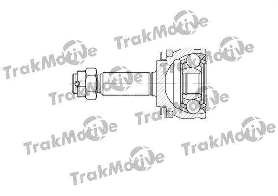 TrakMotive 40-0584 Комплект шарнірів, приводний вал 400584: Купити в Україні - Добра ціна на EXIST.UA!