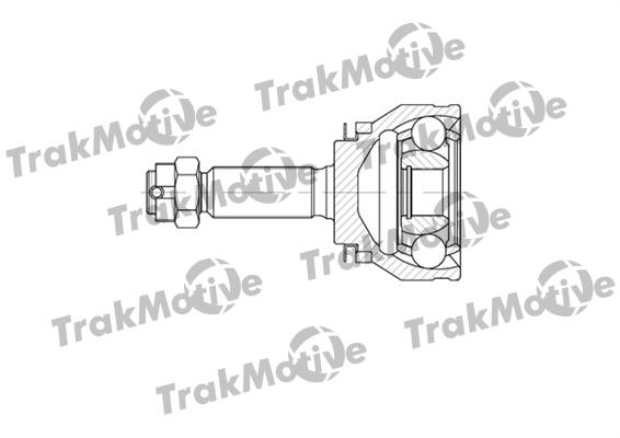 TrakMotive 40-0585 Комплект шарнірів, приводний вал 400585: Купити в Україні - Добра ціна на EXIST.UA!