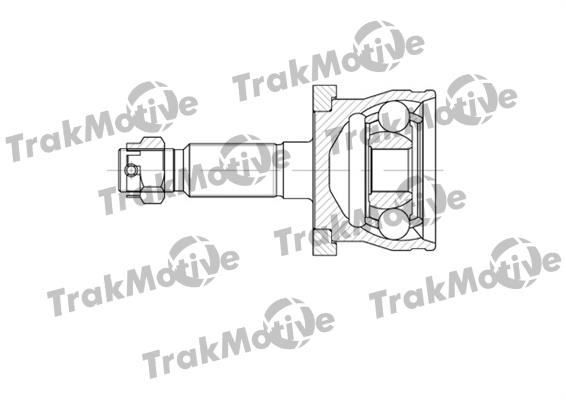 TrakMotive 40-0587 Комплект шарнірів, приводний вал 400587: Приваблива ціна - Купити в Україні на EXIST.UA!
