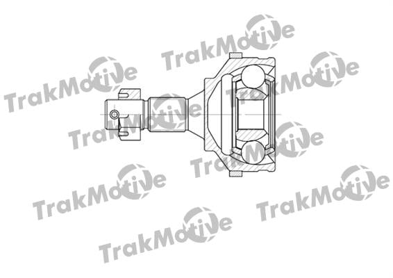 TrakMotive 40-0596 Комплект шарнірів, приводний вал 400596: Купити в Україні - Добра ціна на EXIST.UA!