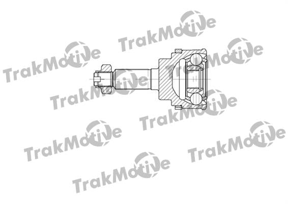 TrakMotive 40-0612 Комплект шарнірів, приводний вал 400612: Купити в Україні - Добра ціна на EXIST.UA!