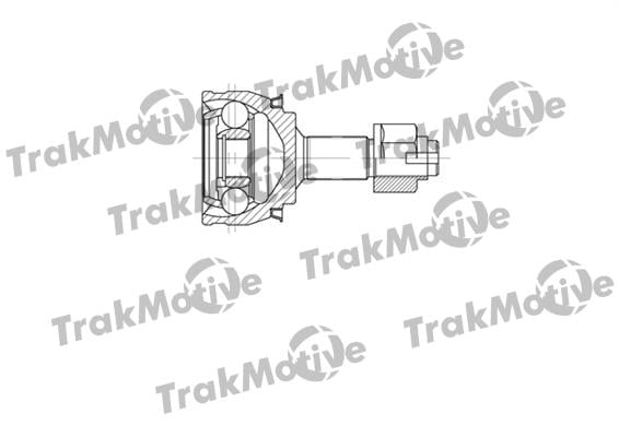 TrakMotive 40-0616 Комплект шарнірів, приводний вал 400616: Купити в Україні - Добра ціна на EXIST.UA!