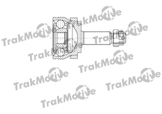 TrakMotive 40-0617 Комплект шарнірів, приводний вал 400617: Купити в Україні - Добра ціна на EXIST.UA!