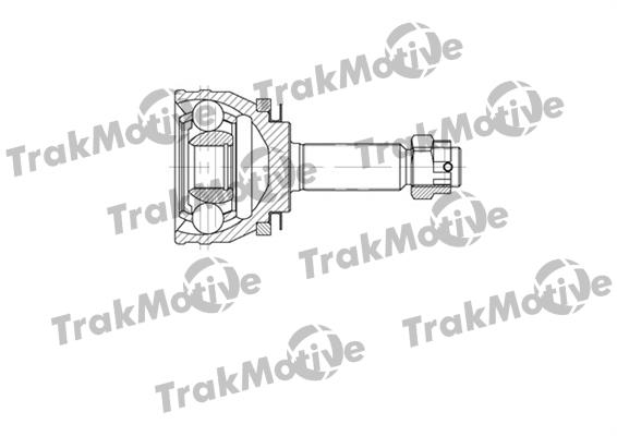 TrakMotive 40-0619 Комплект шарнірів, приводний вал 400619: Купити в Україні - Добра ціна на EXIST.UA!