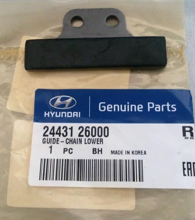 Заспокоювач ланцюга ГРМ Hyundai&#x2F;Kia 24431 26000