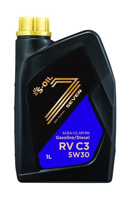 S-Oil SRVC5301 Моторна олива S-Oil SEVEN RV C3 5W-30, 1л SRVC5301: Купити в Україні - Добра ціна на EXIST.UA!
