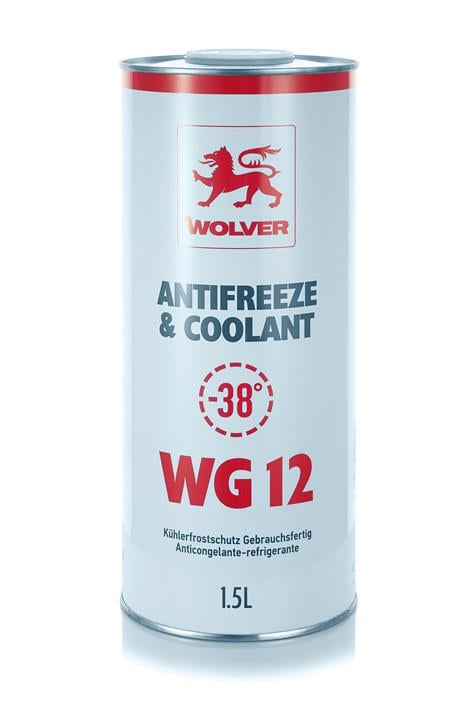 Wolver 4260360944147 Антифриз Antifreeze/Coolant WG12 готовий червоний, 1,5 л 4260360944147: Купити в Україні - Добра ціна на EXIST.UA!