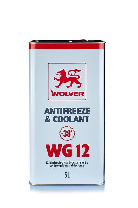 Wolver 4260360943430 Антифриз Antifreeze/Coolant WG12 Ready for use червоний, 5 л 4260360943430: Приваблива ціна - Купити в Україні на EXIST.UA!