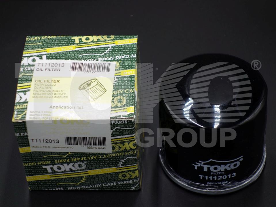 Toko T1112013 Фільтр масляний T1112013: Купити в Україні - Добра ціна на EXIST.UA!