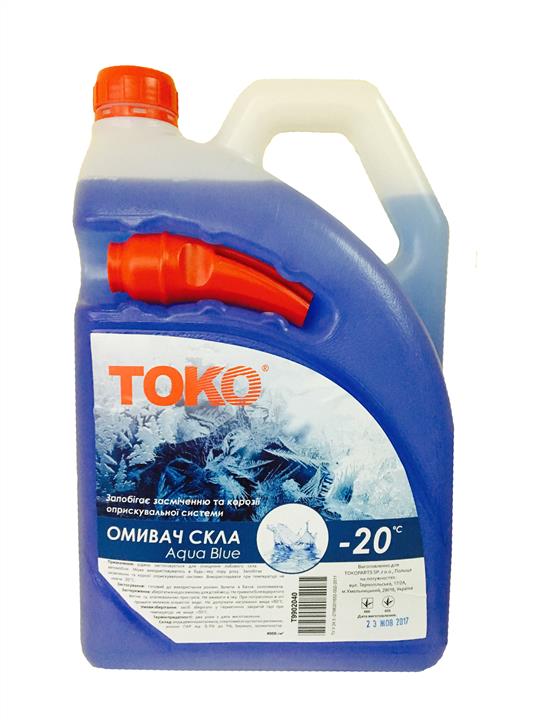 Toko T9902040 Омивач скла зимовий, -20°C, Морська свіжість, 4л T9902040: Купити в Україні - Добра ціна на EXIST.UA!