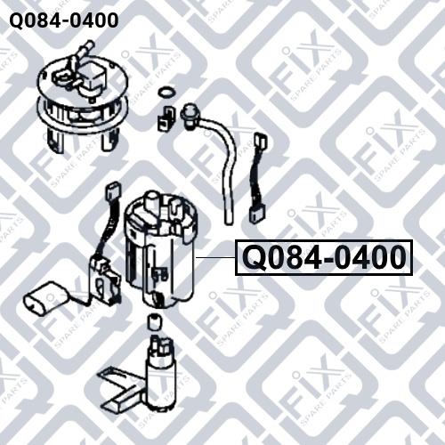 Паливний фільтр Q-fix Q084-0400