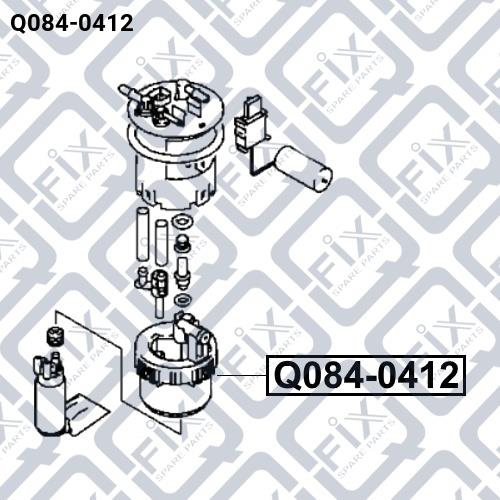 Паливний фільтр Q-fix Q084-0412