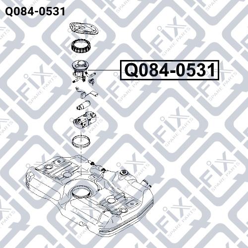Паливний фільтр Q-fix Q084-0531