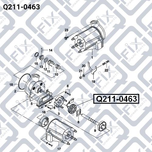 Катушка зажигания Q-fix Q211-0463