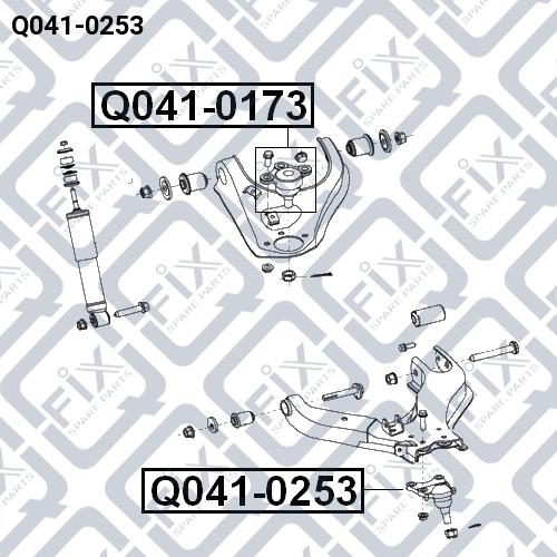 Опора шаровая Q-fix Q041-0253