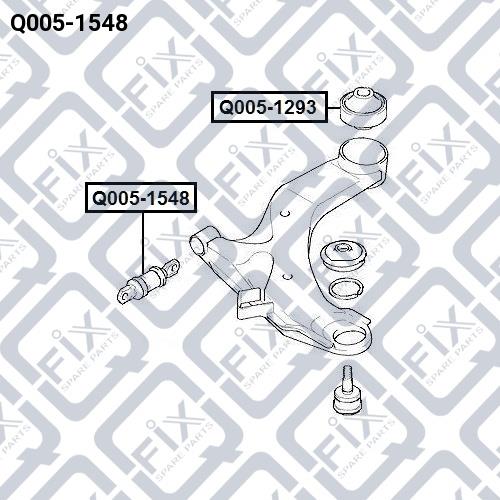 Сайлентблок Q-fix Q005-1548