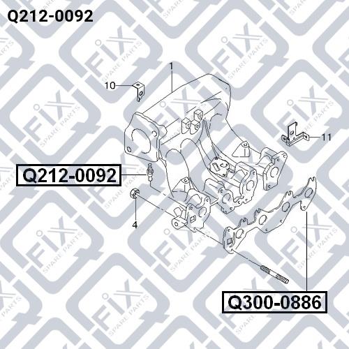 Датчик включения вентилятора Q-fix Q212-0092